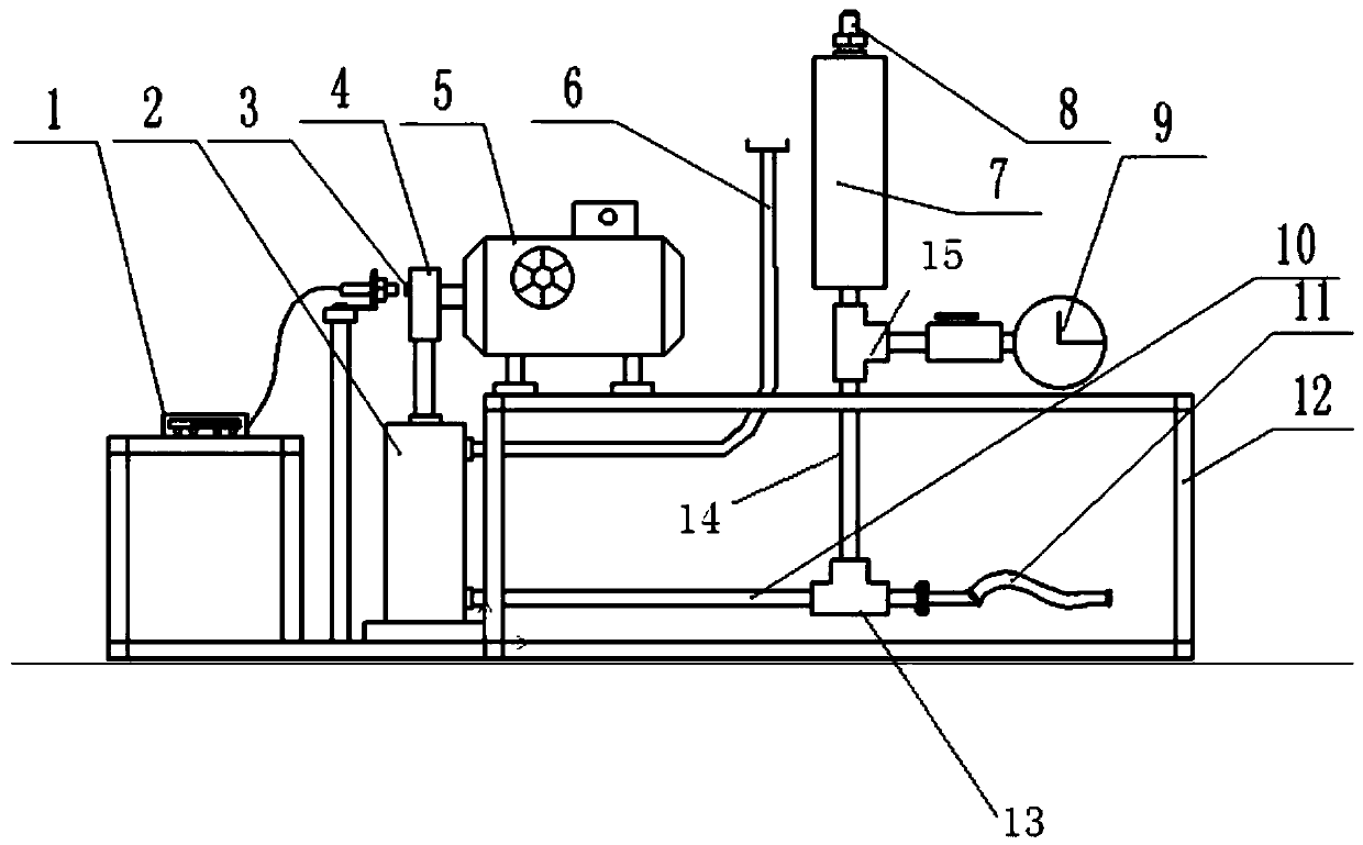 A pipe joint pressure fatigue test device and test method