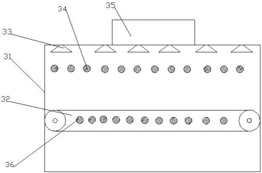 Taro peeling machine with drying device