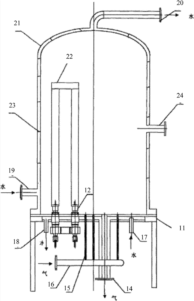 Polysilicon reducing furnace