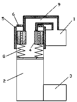 A kind of double water pipe connecting piece and sealing method