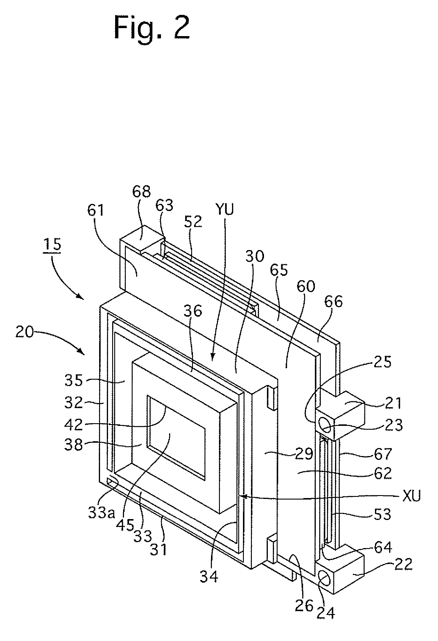 Stage apparatus and camera shake correction apparatus using the stage apparatus