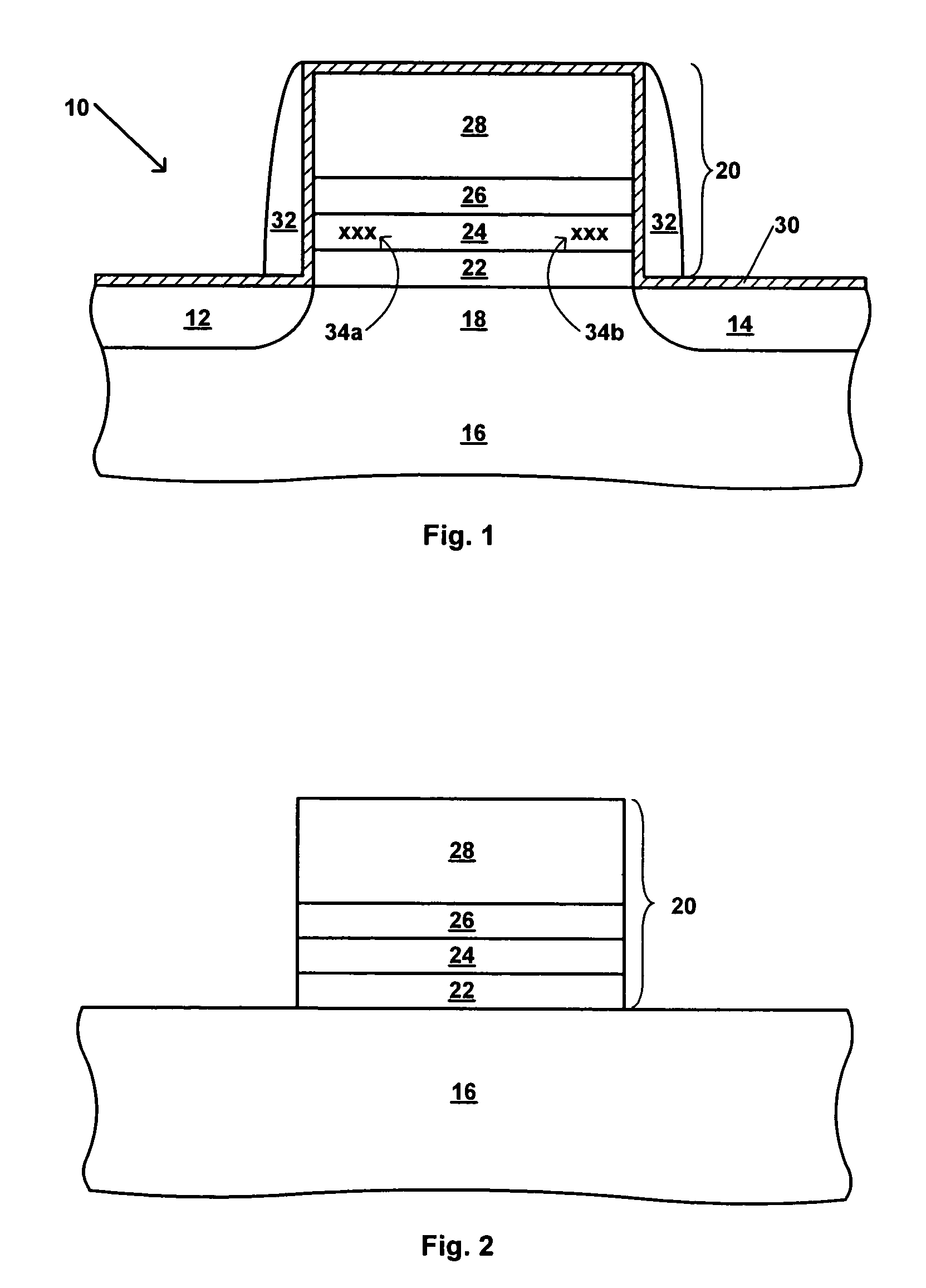 Process for fabrication of spacer layer with reduced hydrogen content in semiconductor device