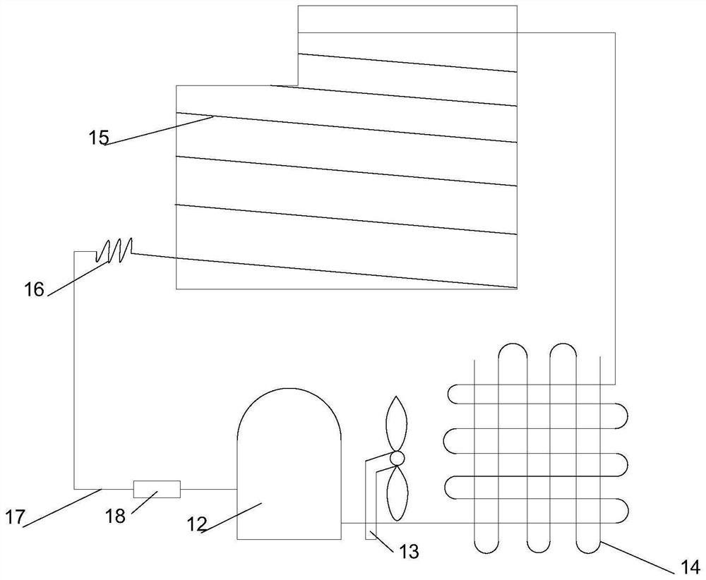 Tunnel aerodynamic effect motion model test system and method in high-cold and high-altitude environment