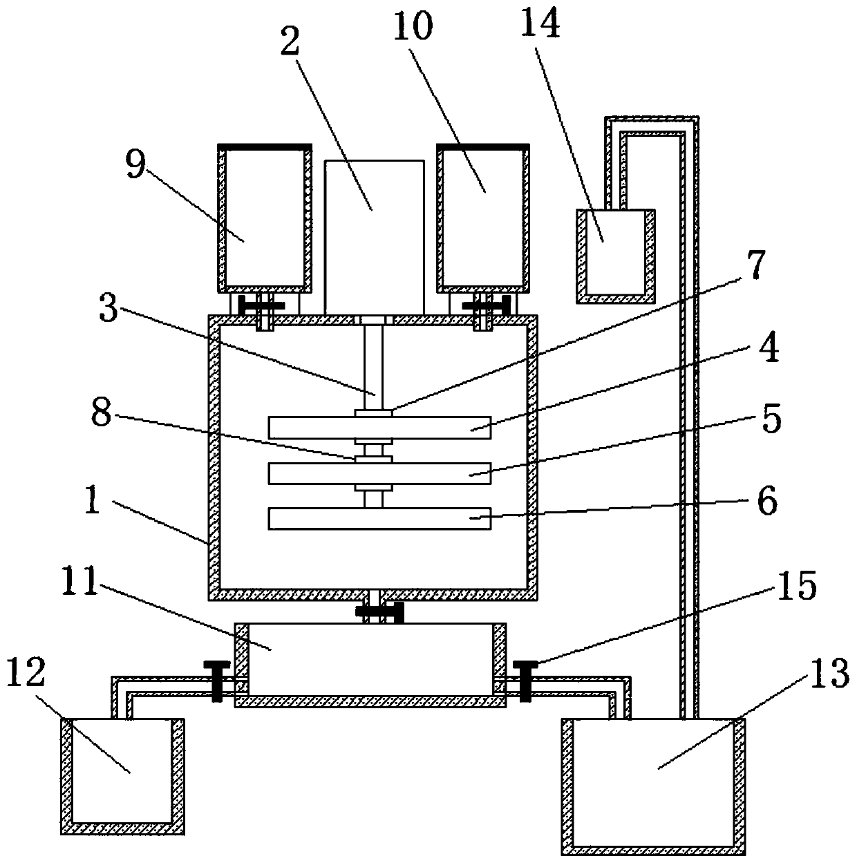 Alkaloid extraction device