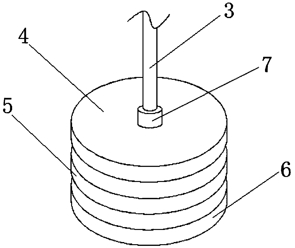 Alkaloid extraction device