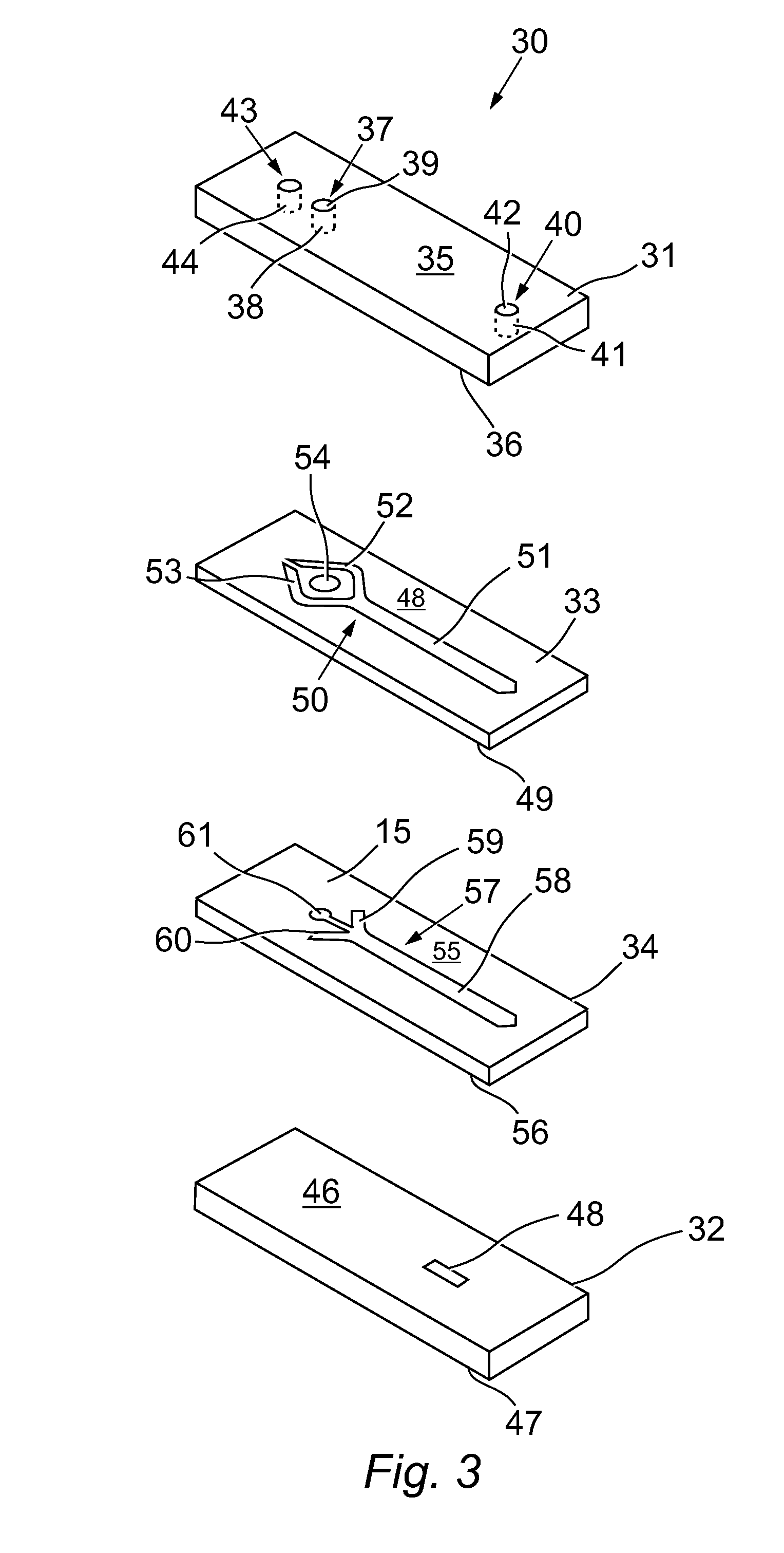 Microfluidic device for assessing object/test material interactions