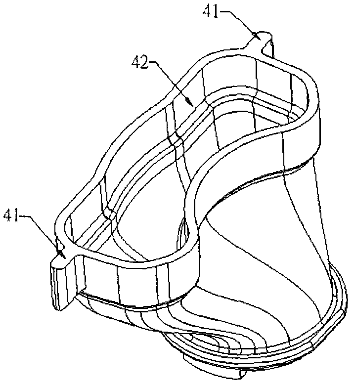 Inner compartment temperature detecting device for automatic air conditioning of automobile