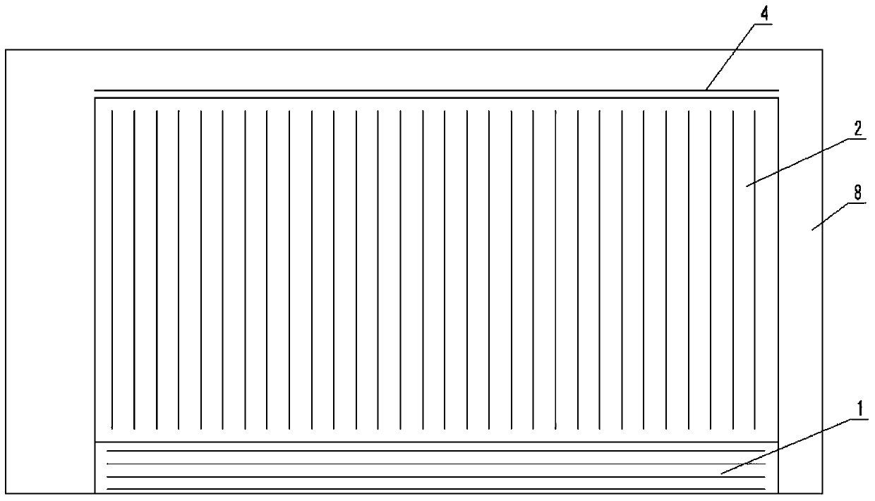 An air conditioner indoor unit that enhances radiation and convective heat transfer and comfort