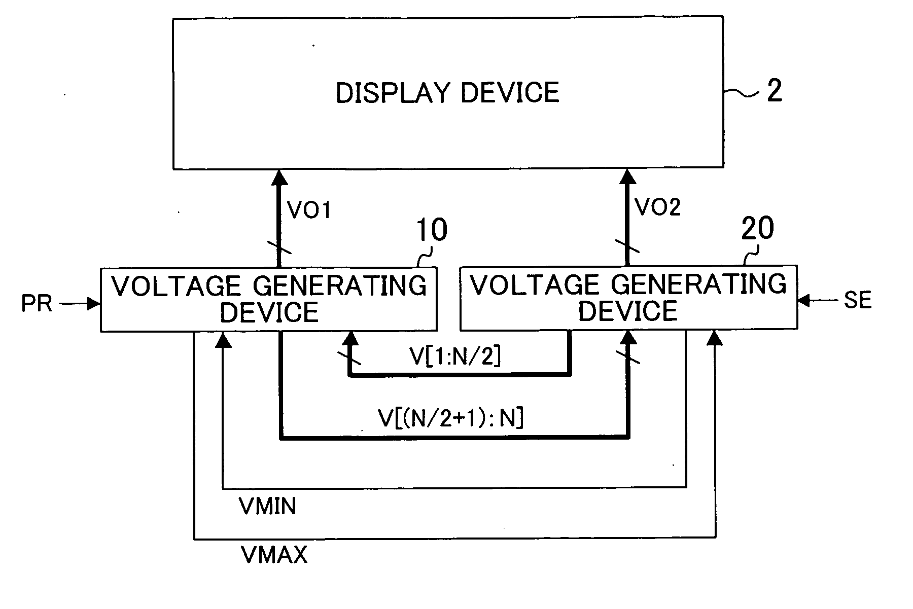 Voltage generating system
