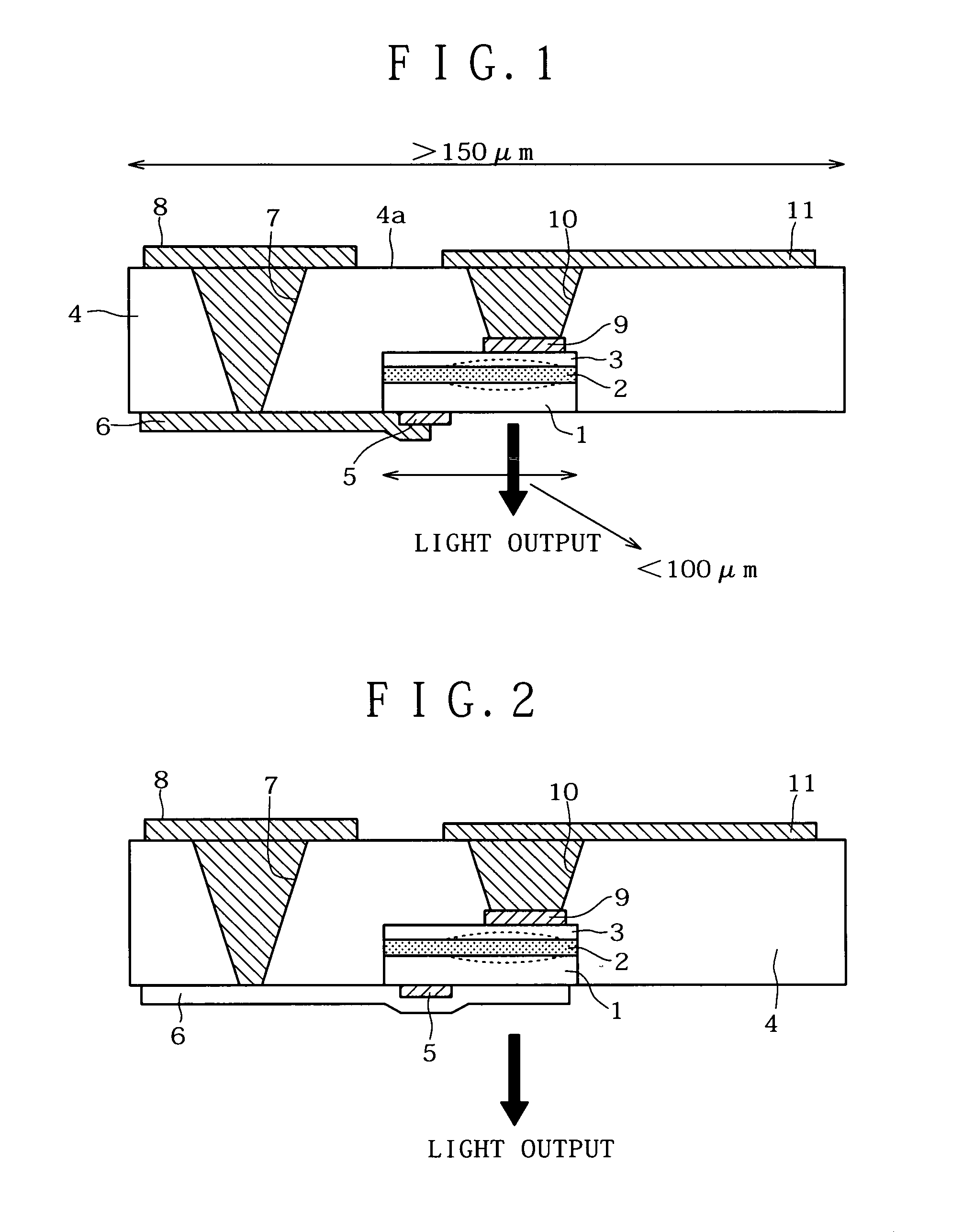 Transferring semiconductor crystal from a substrate to a resin