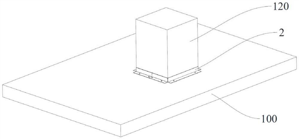 Aluminum formwork wall corner slurry leakage prevention mechanism