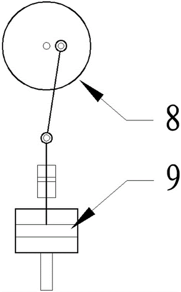 Device for centrifugal separation of calcium and magnesium ions in manganese sulfate solution after crystallization