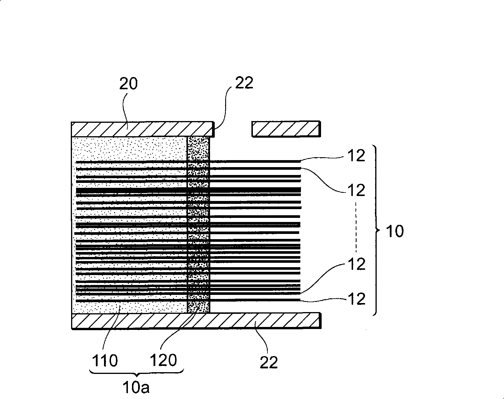 Potting material, hollow-fiber module, and process for producing the same