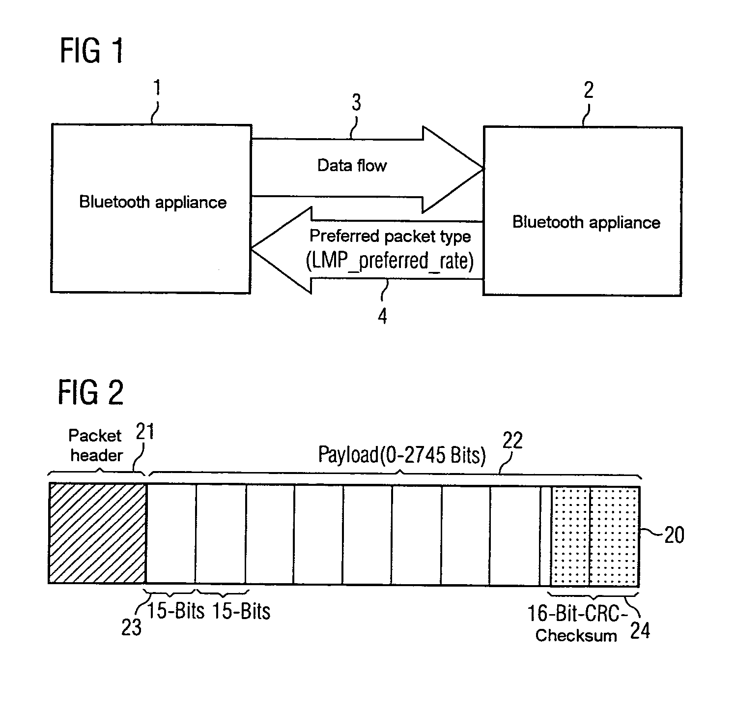 Optimization of the data throughput of a mobile radio connection by efficient packet type changing