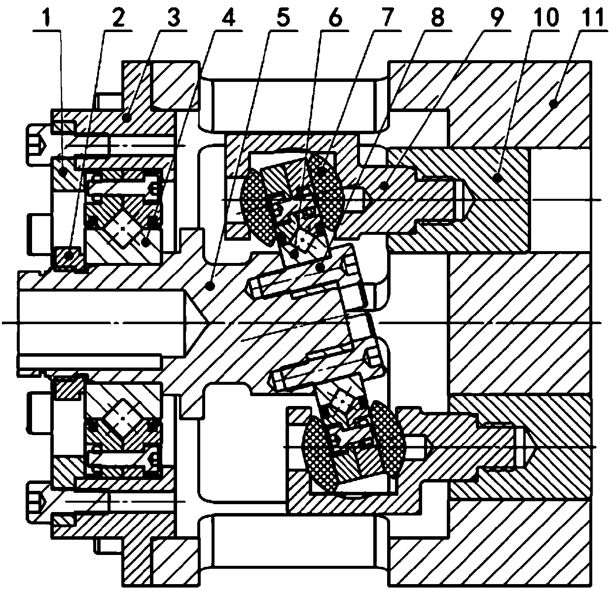 A drive mechanism for a reciprocating compressor