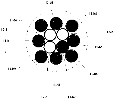 Heating control device and control method for multi-strand insulated self-made thermal overhead ground wire