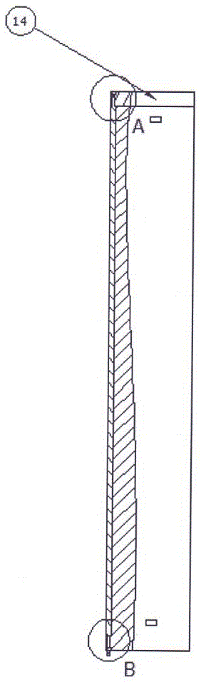 Vertical axis wind turbine with rotating cylinders on front edge