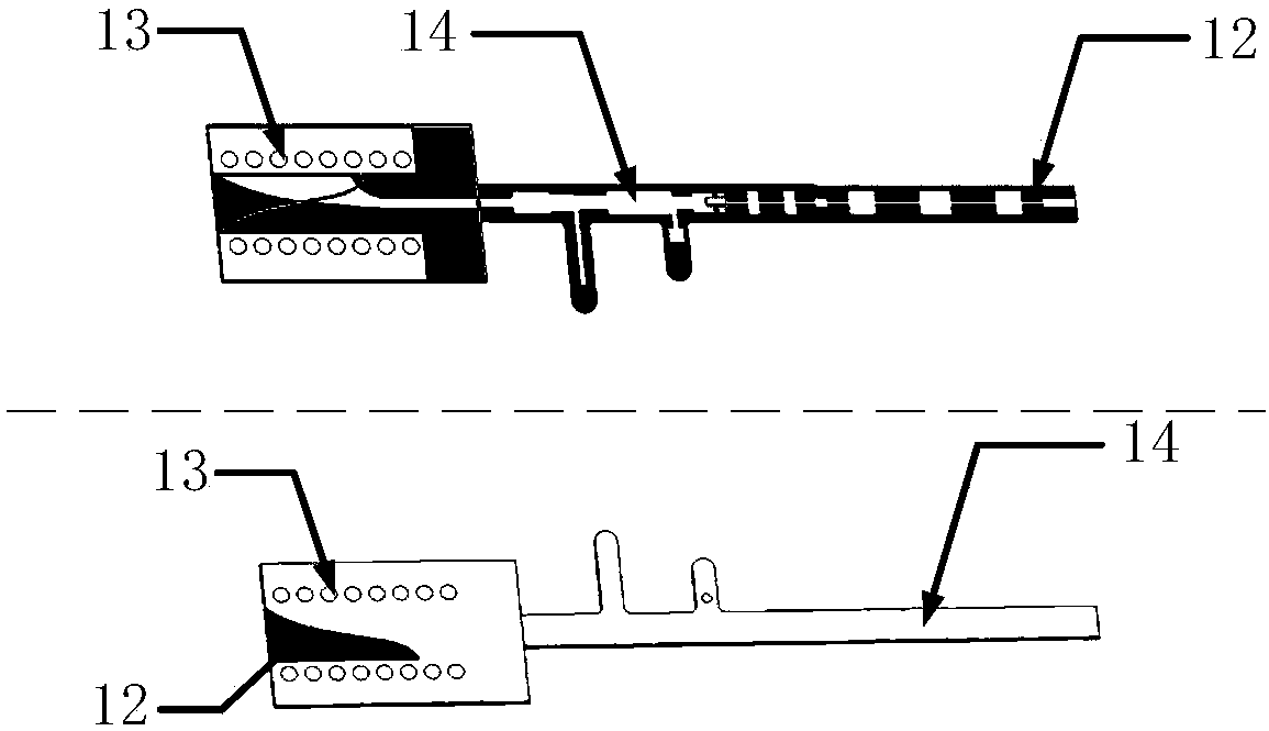 Millimeter-wave two-port sub-harmonic mixer