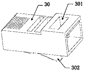 RJ45 port safety locking assembly and device and unlocking tool