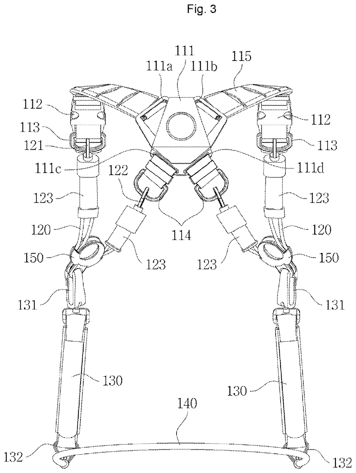 Wearable during-walking arm exercise device