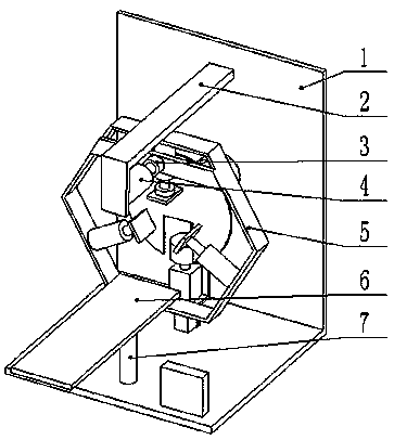 Metal tube end grinding device