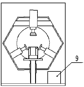 Metal tube end grinding device