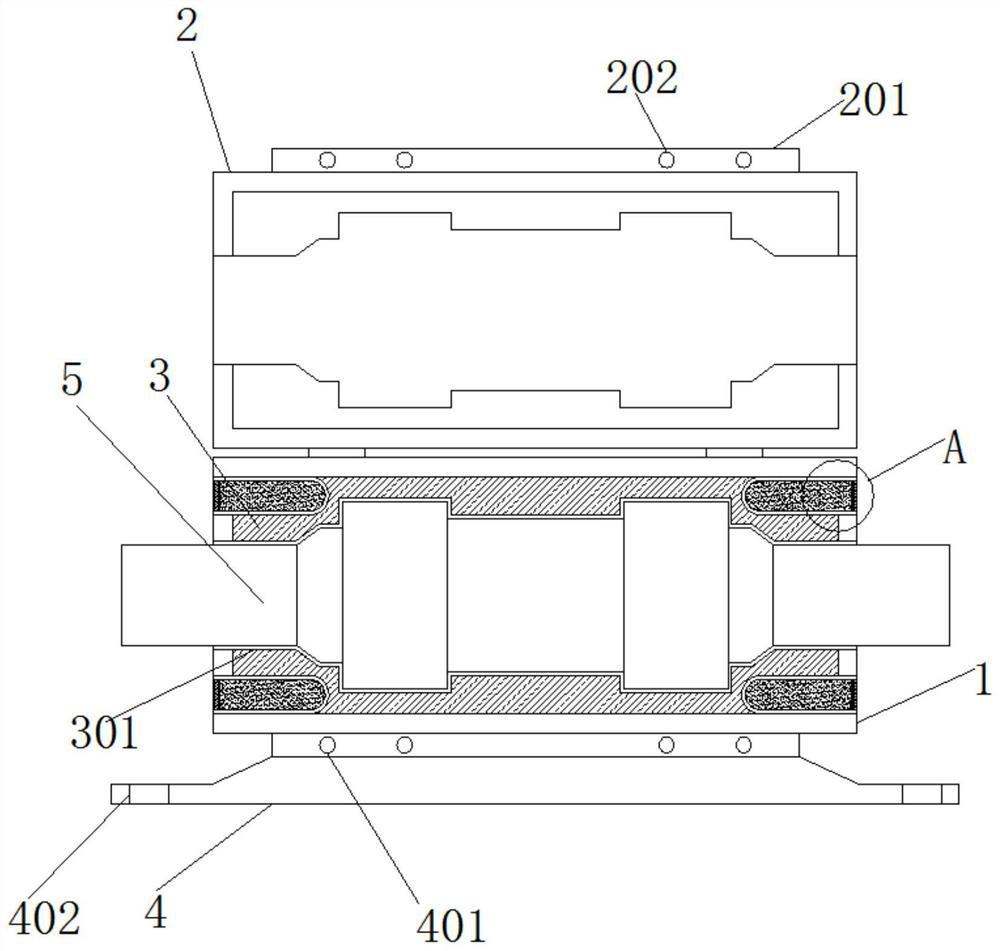 A protective device for electric quick connectors for power grid construction