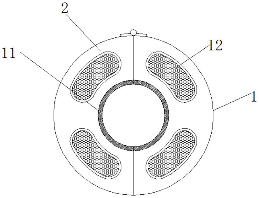 A protective device for electric quick connectors for power grid construction