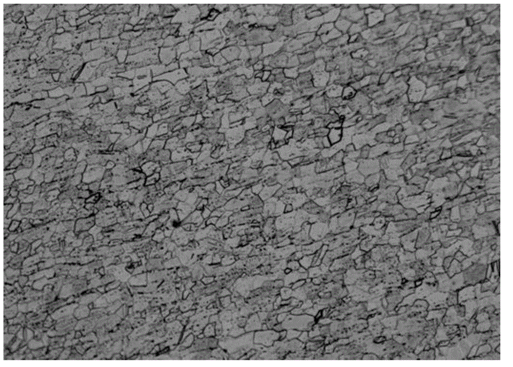 Metallographic etching solution for medical titanium alloy bone fracture fixation plate and etching method