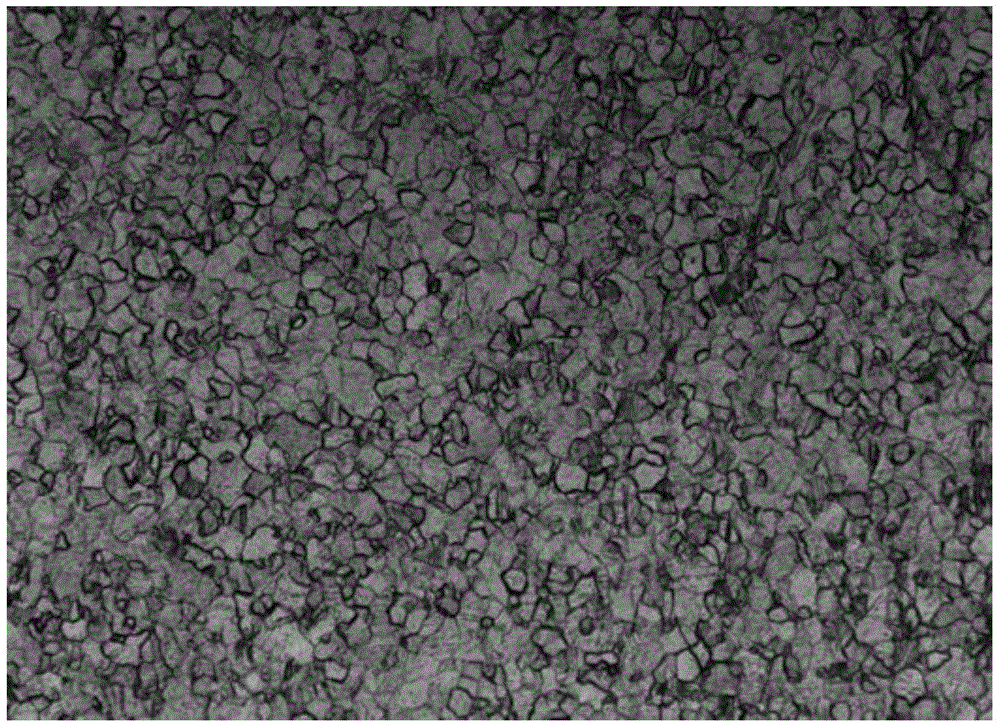 Metallographic etching solution for medical titanium alloy bone fracture fixation plate and etching method