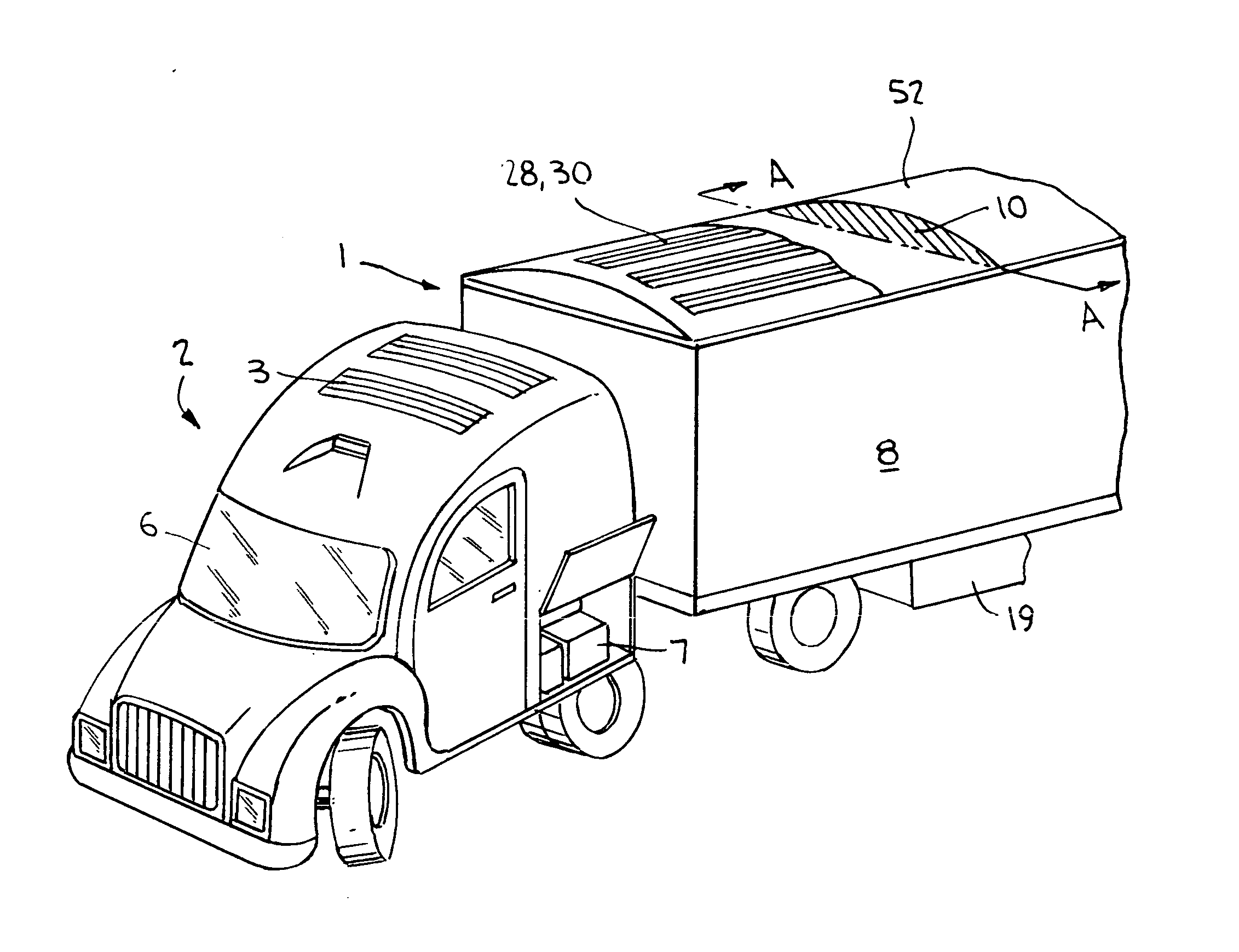 Solar auxiliary power systems for vehicles