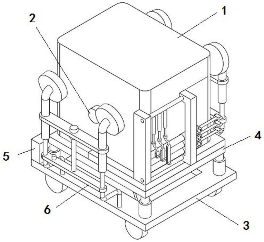 Protective device for main computer case