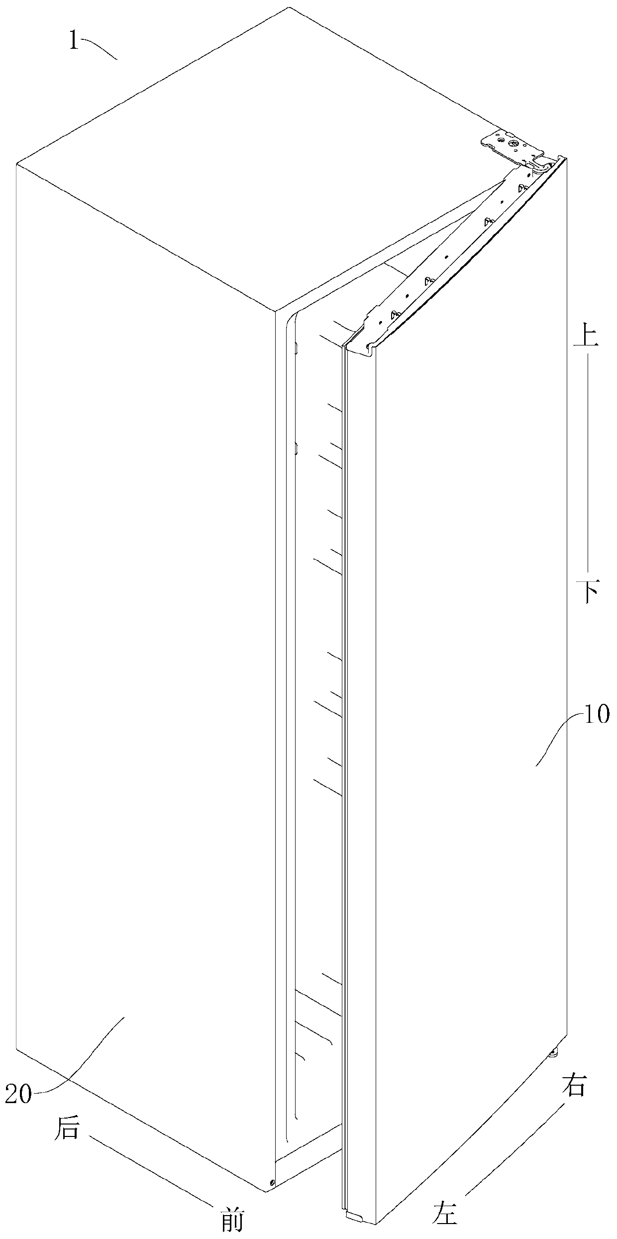 Pressure relief door seal for refrigeration equipment and refrigeration equipment