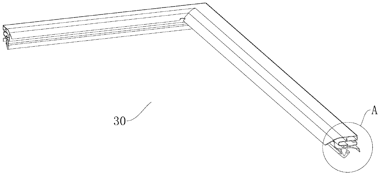 Pressure relief door seal for refrigeration equipment and refrigeration equipment