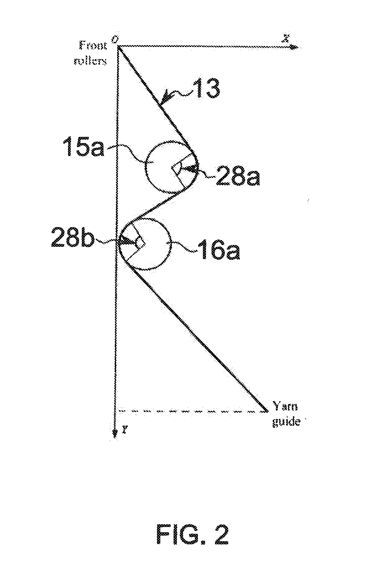 Method and apparatus for imparting false twist to yarn before ring spinning