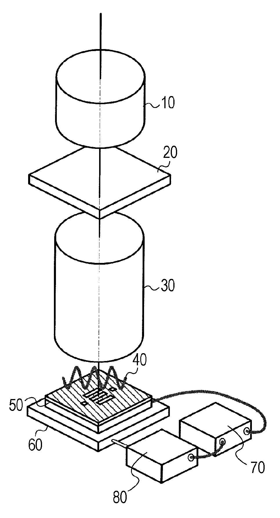 Method and device for image measurement, exposure apparatus, substrate for image measurement, and device manufacturing method