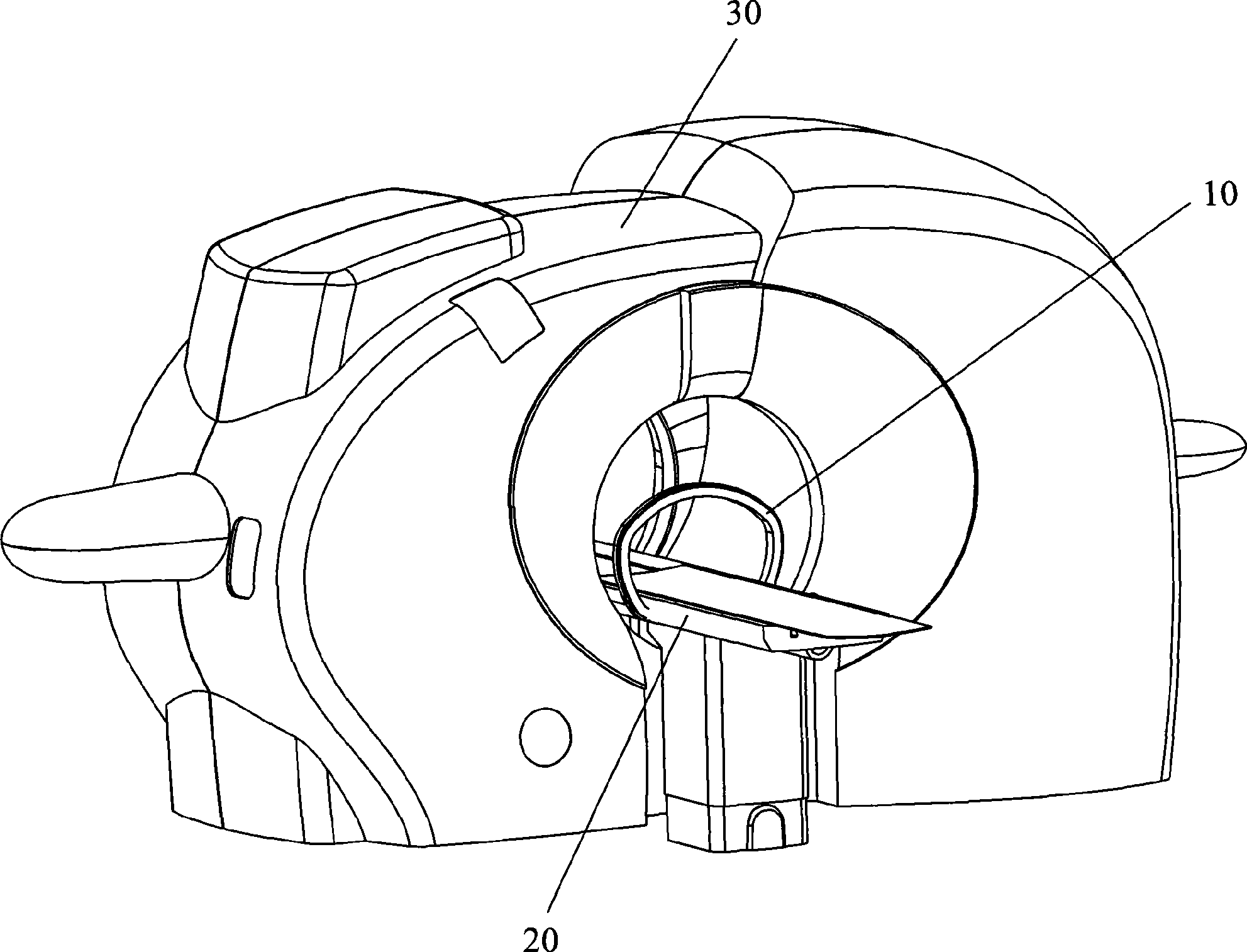 Medical apparatus with protection device