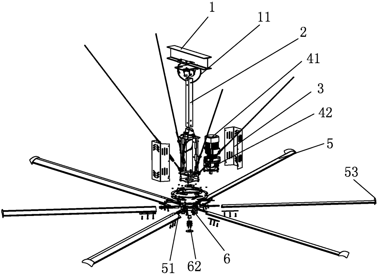 Multi-protection industrial fan