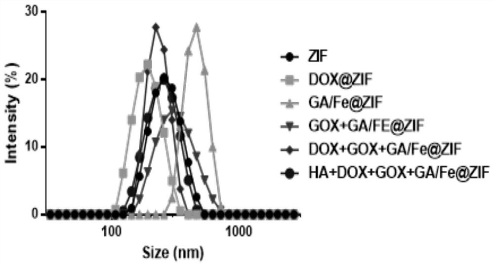 ga/fe  <sup>2+</sup> Nanoparticles, their composite nanoparticles, preparation and application