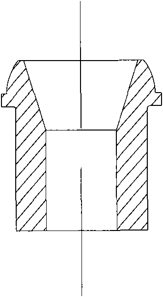 Device for testing flow characteristics of gas-gas nozzle