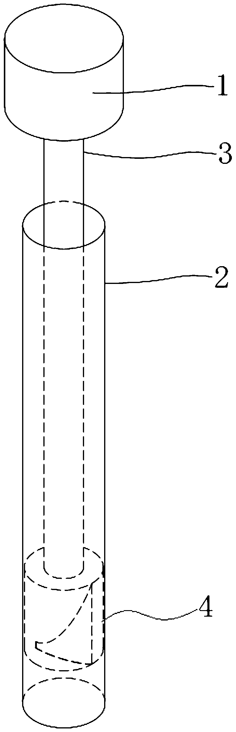 Mechanical pile forming device for base-expanded poured foundation pile and pile forming method thereof
