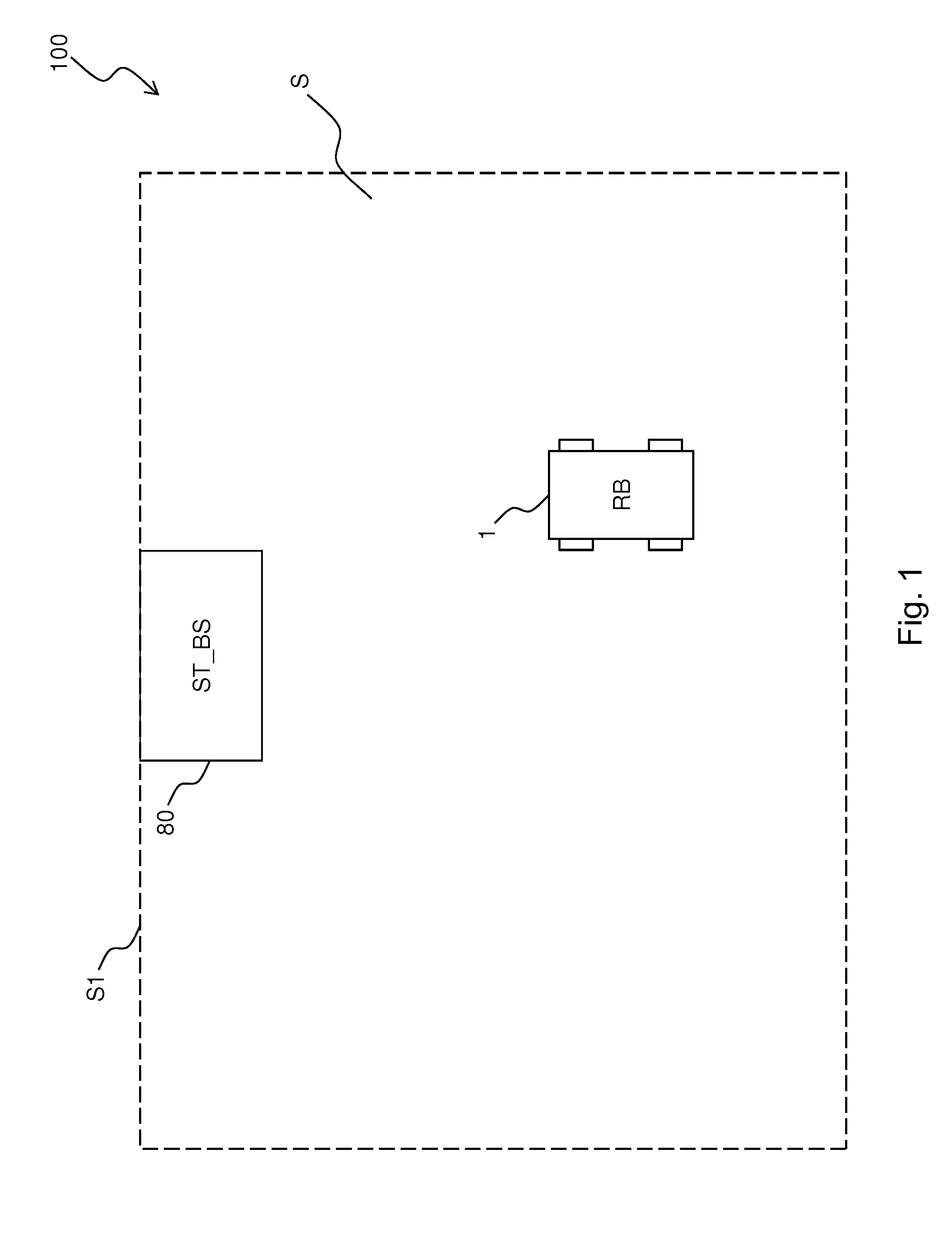 Working apparatus for a limited area