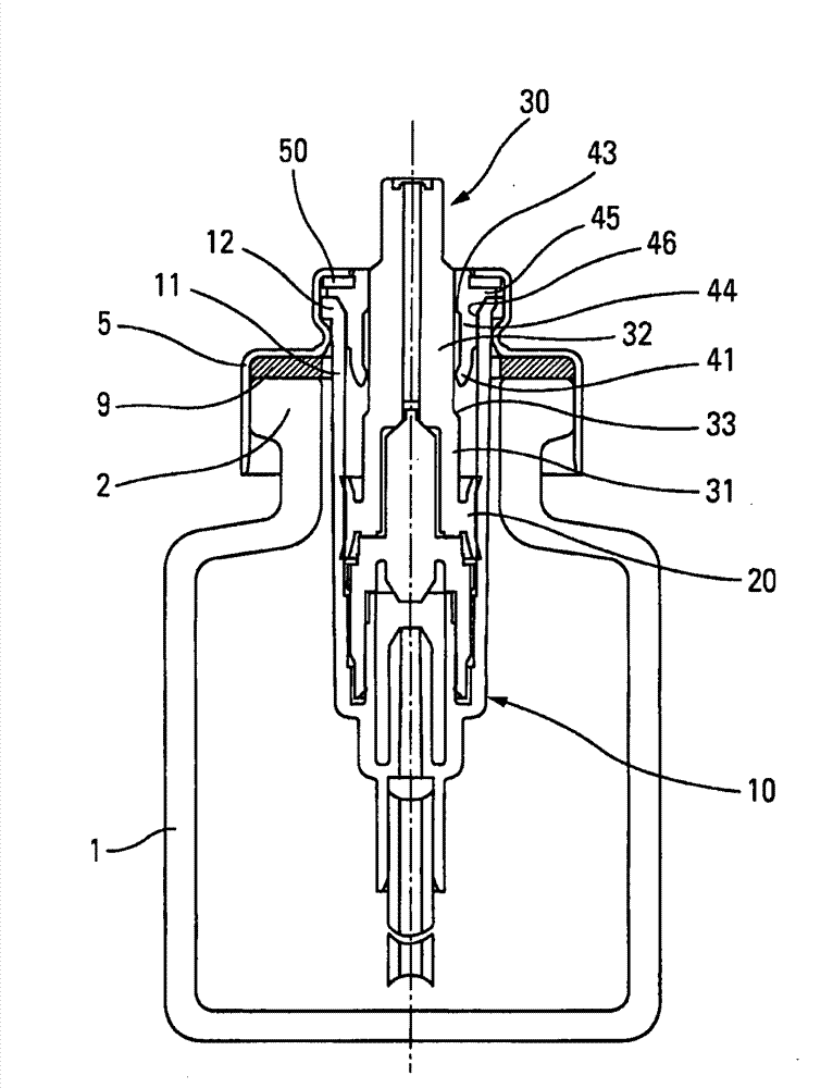 Pump for distributing liquid product and dispenser comprising such a pump