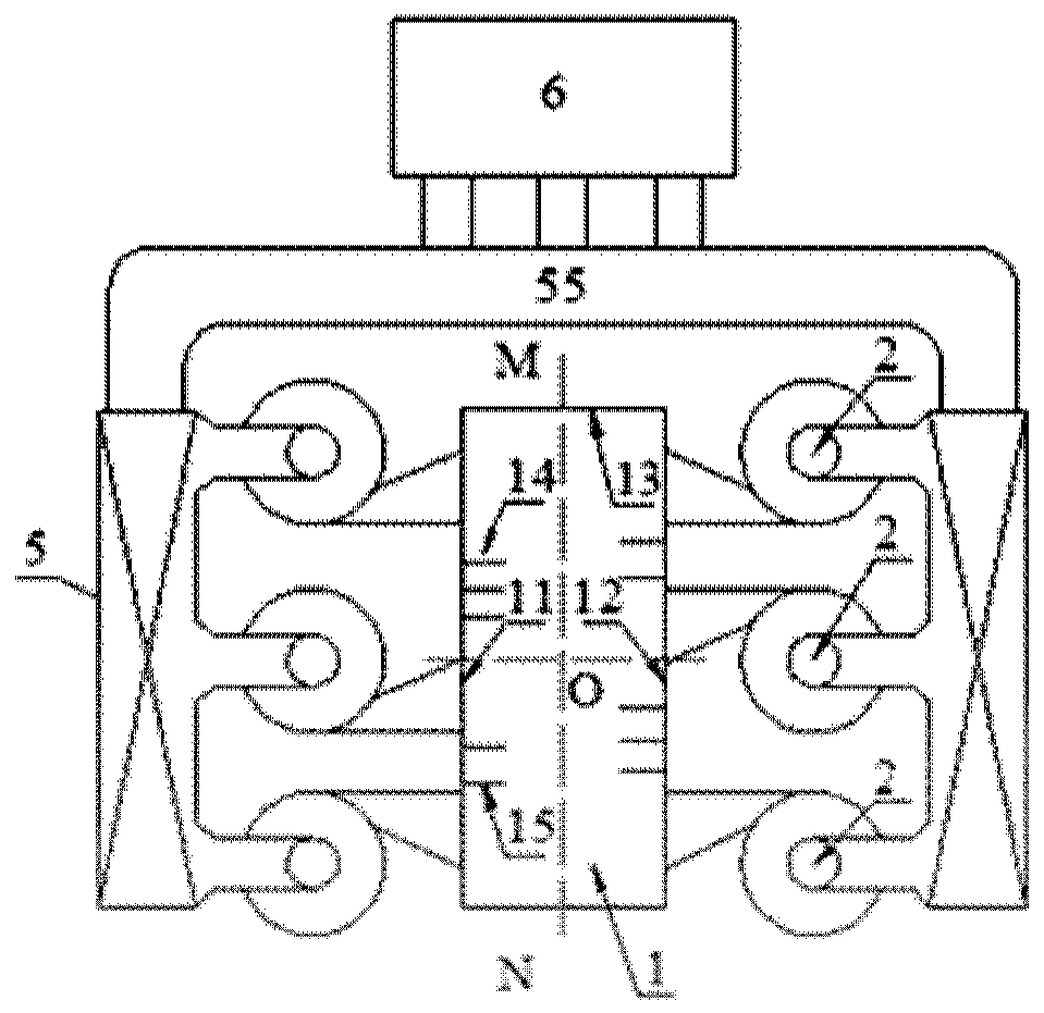 Circulating fluidized bed boiler with independent double flue