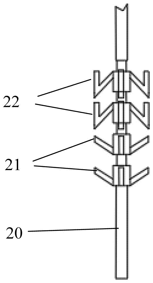 Sacral nerve stimulation electrode fixing device