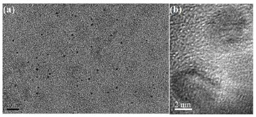 A preparation method and application of chlorine-doped graphene quantum dots