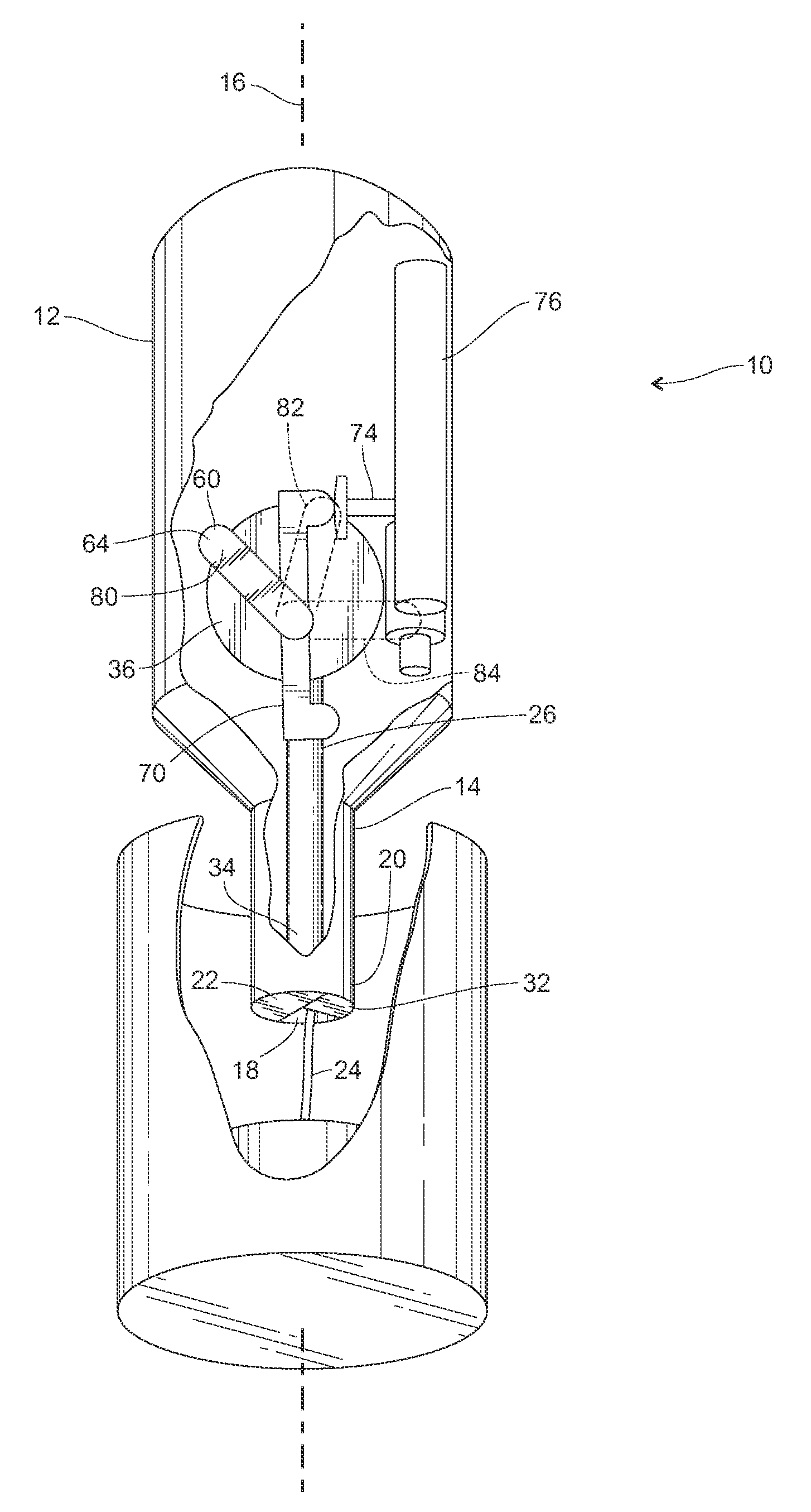 Combination wick cutter and lighter