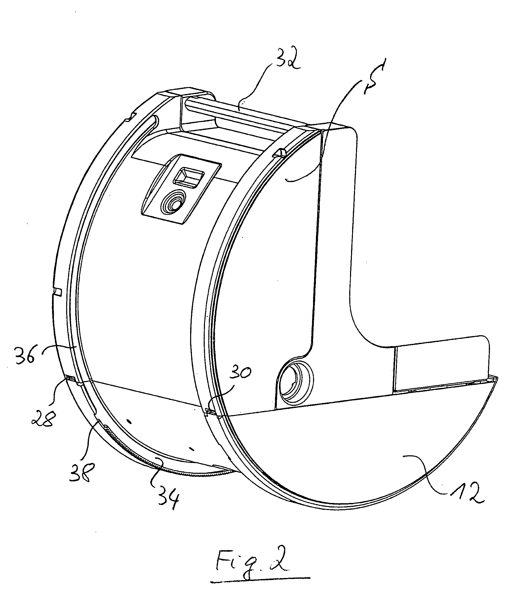 Apparatus for making extracorporeal blood circulation available