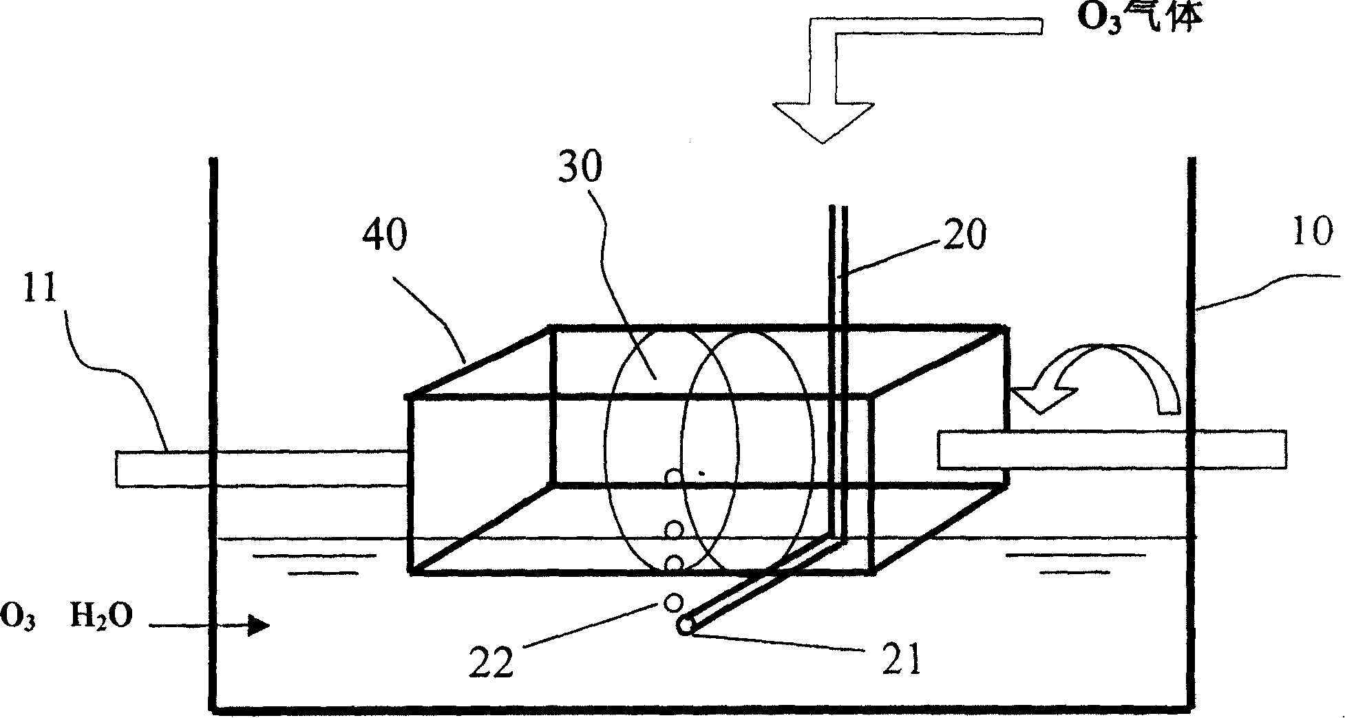 Surface treatment method and instrument of air bubble utilizing backing