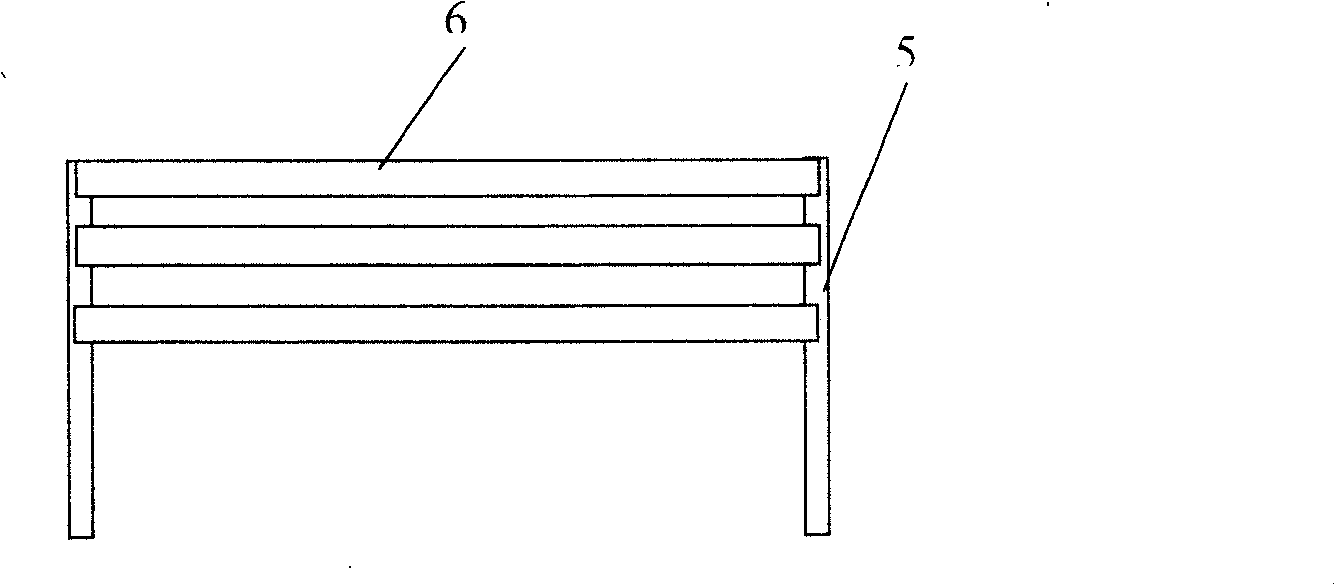 Deep water test pool combined wave absorbing system